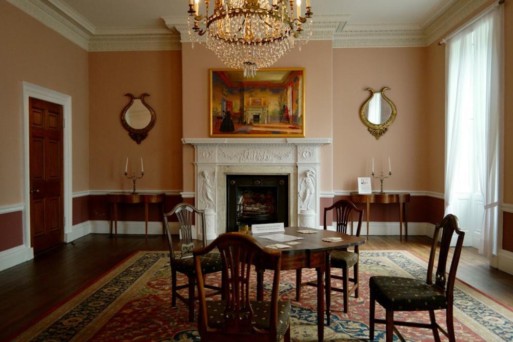 Elegant dining table set for Thanksgiving