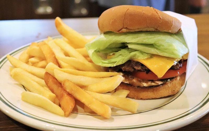 Burger and Fries